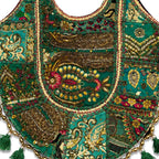Royal Zari Embroidered Tote Bag