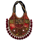 Royal Zari Embroidered Tote Bag