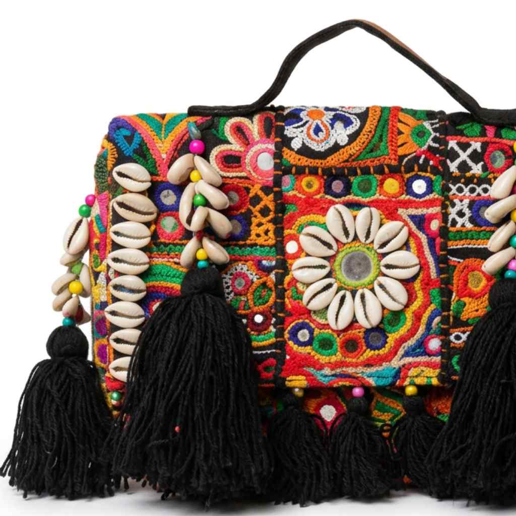 Gypsy Style Embroidered Banjara Bag