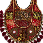 Royal Zari Embroidered Tote Bag