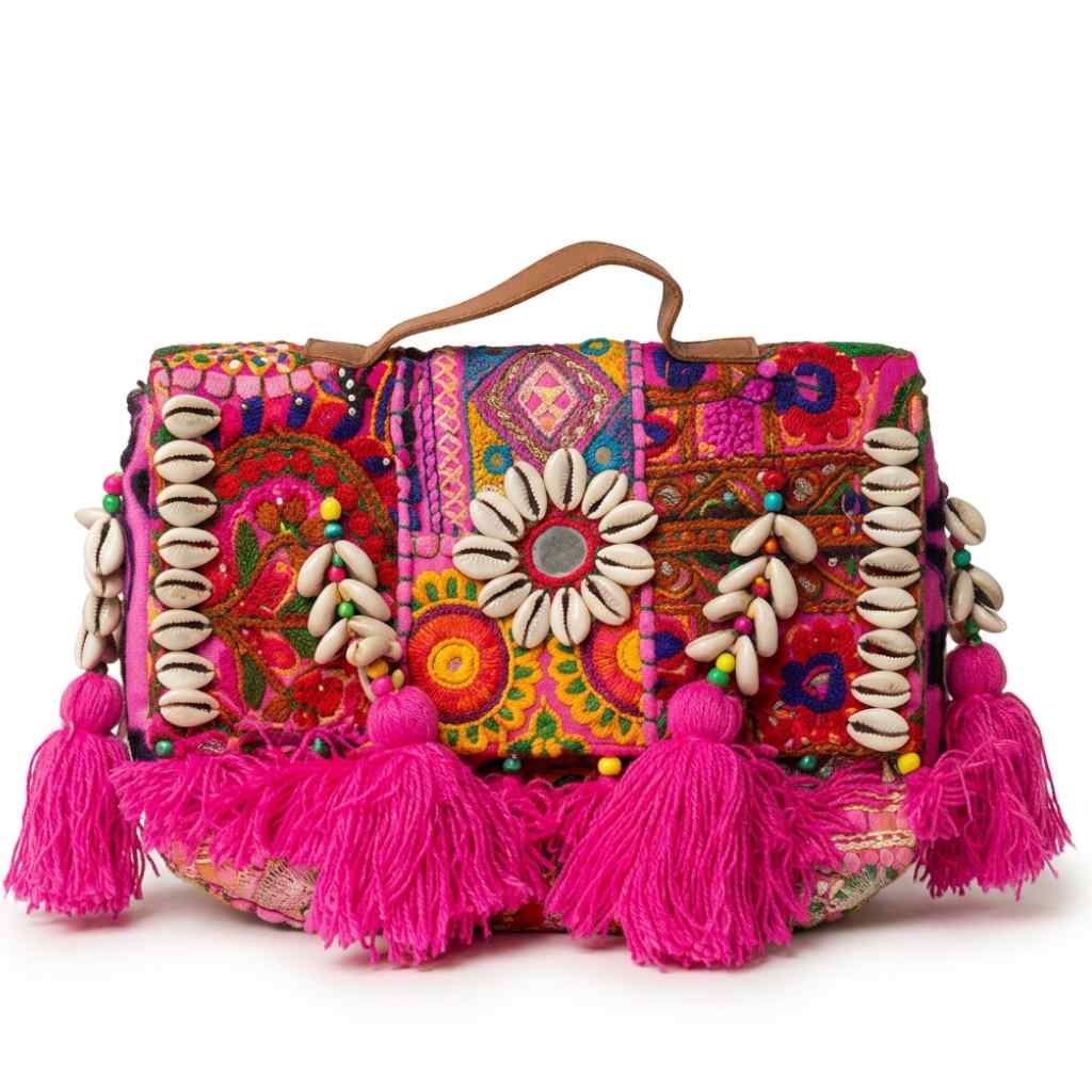 Gypsy Style Embroidered Banjara Bag