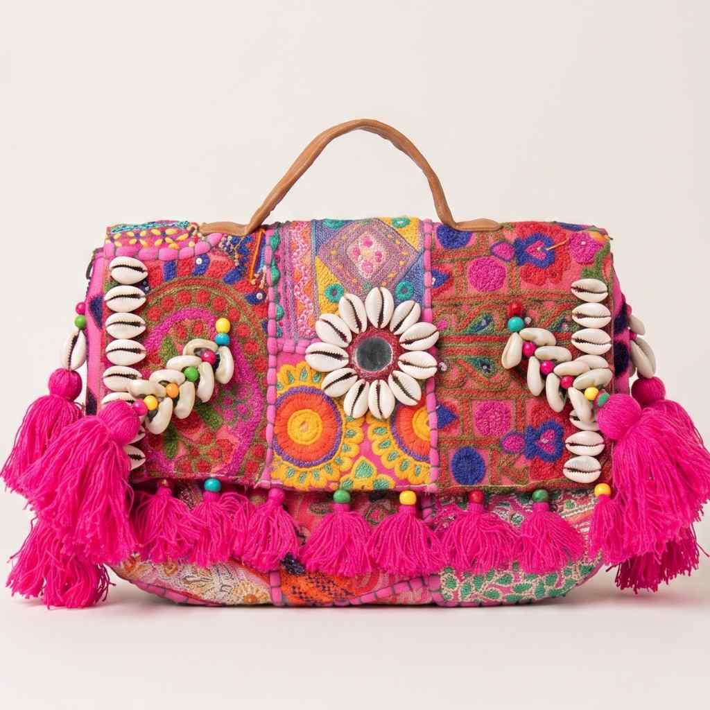Gypsy Style Embroidered Banjara Bag