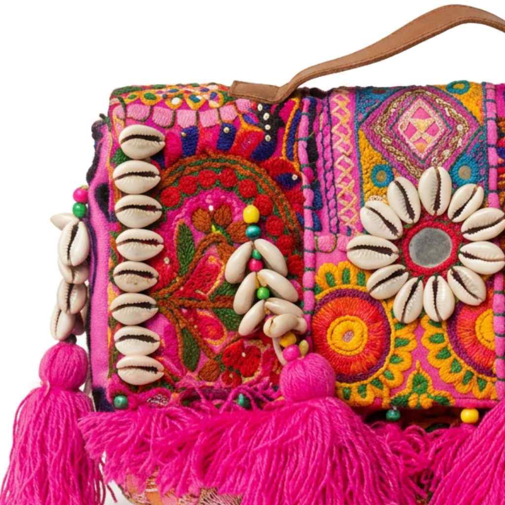 Gypsy Style Embroidered Banjara Bag