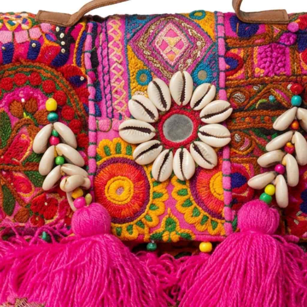 Gypsy Style Embroidered Banjara Bag