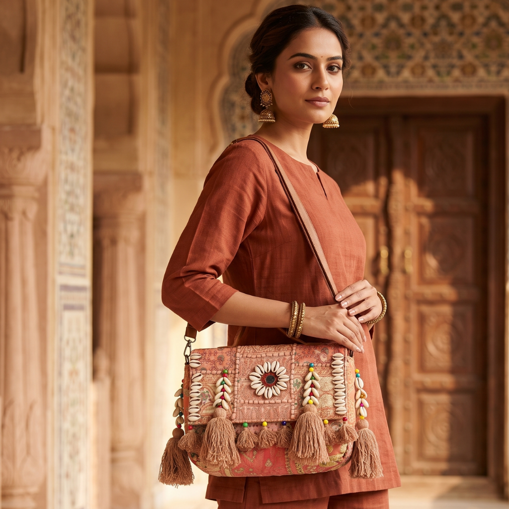 Tribal Charm Embroidered Banjara Bag for Women