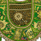 Royal Zari Embroidered Tote Bag