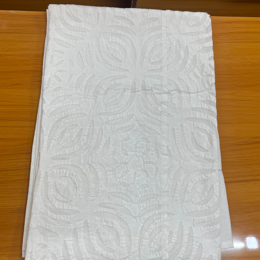 Traditional Handmade Single Applique Bedsheet