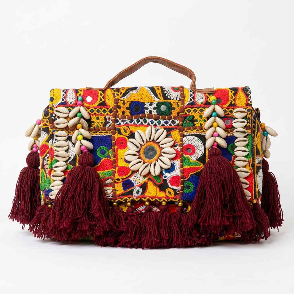Gypsy Style Embroidered Banjara Bag