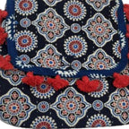 Indie Craft  Printed Ajrakh Sling Bag