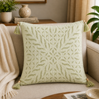 Statement Applique Cutwork Cushion Cover
