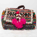 Folk Fusion Colorful Embroidered Banjara Bag with Codi Accents