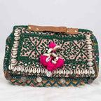 Folk Fusion Colorful Embroidered Banjara Bag with Codi Accents