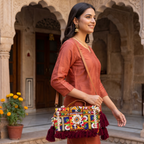 Tribal Charm Embroidered Banjara Bag for Women