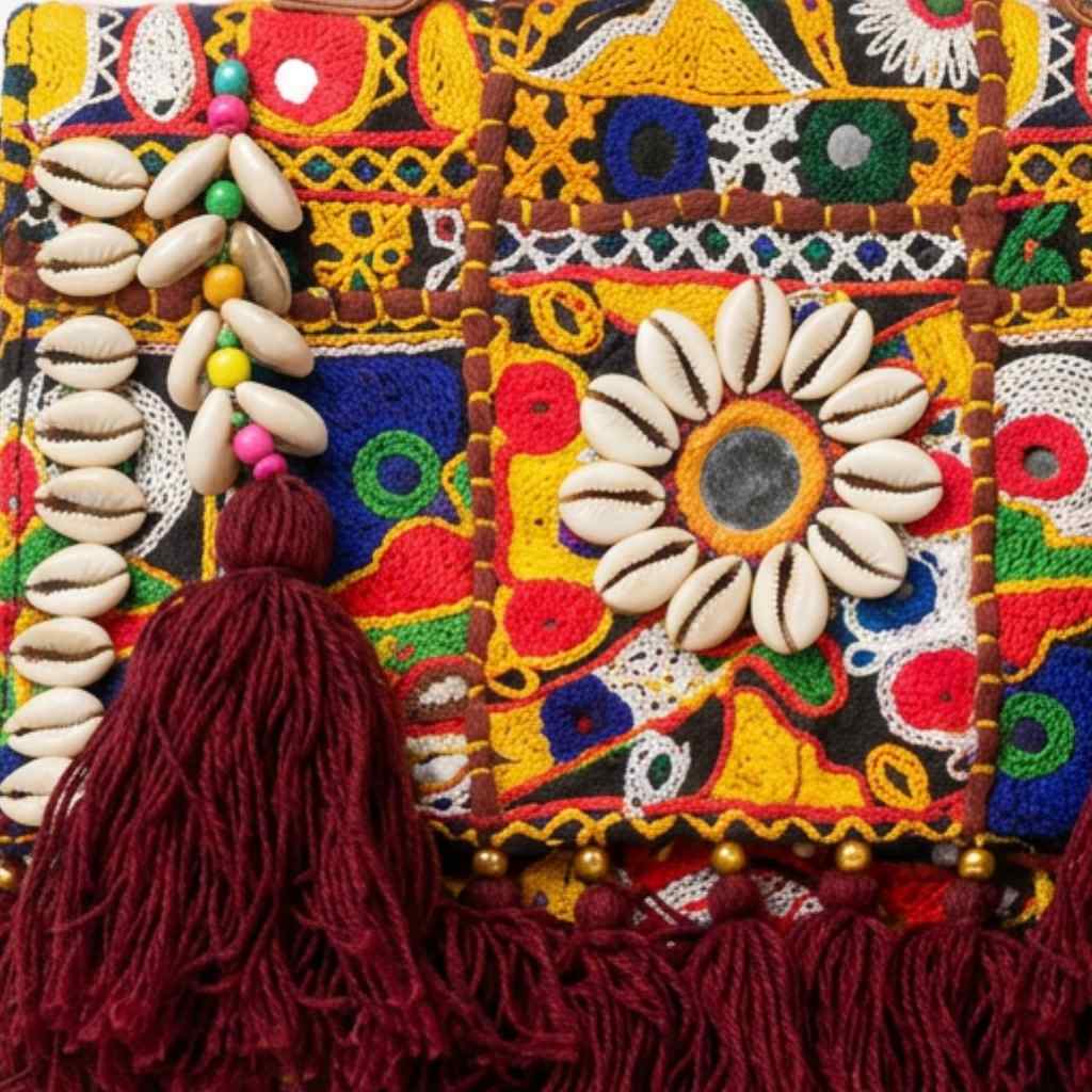 Gypsy Style Embroidered Banjara Bag