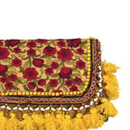 Sunlit Tassel Embroidered Sling Bag for Women