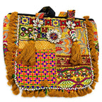 Heritage Embroidered Banjara Tote Bag with Tassels
