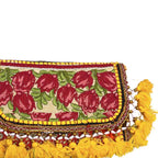 Sunlit Tassel Embroidered Sling Bag for Women