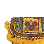 Sunlit Tassel Embroidered Sling Bag for Women