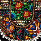 Boho Tassel Embroidered Tote Bag for Women