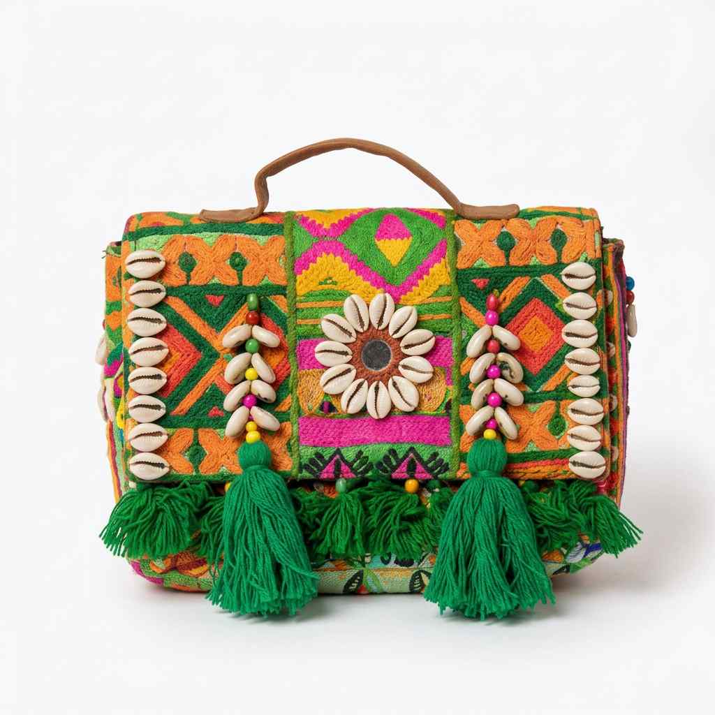 Gypsy Style Embroidered Banjara Bag