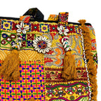 Heritage Embroidered Banjara Tote Bag with Tassels
