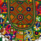 Boho Tassel Embroidered Tote Bag for Women