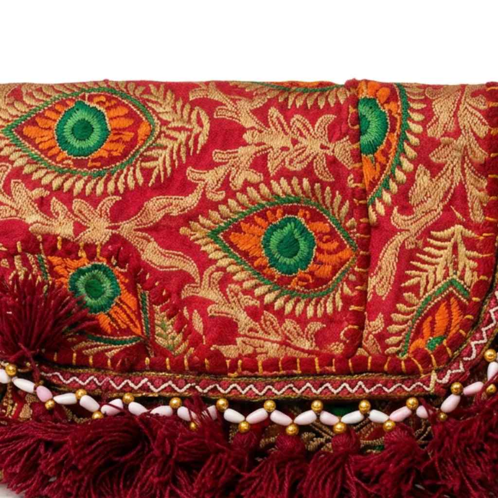 Vibrant Vibes Embroidered Sling Bag for Women