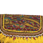 Sunlit Tassel Embroidered Sling Bag for Women
