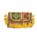 Sunlit Tassel Embroidered Sling Bag for Women
