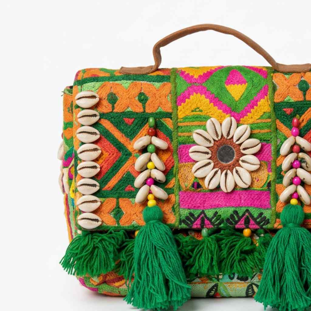 Gypsy Style Embroidered Banjara Bag