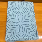Beautifully Detailed Applique Single Bedsheet