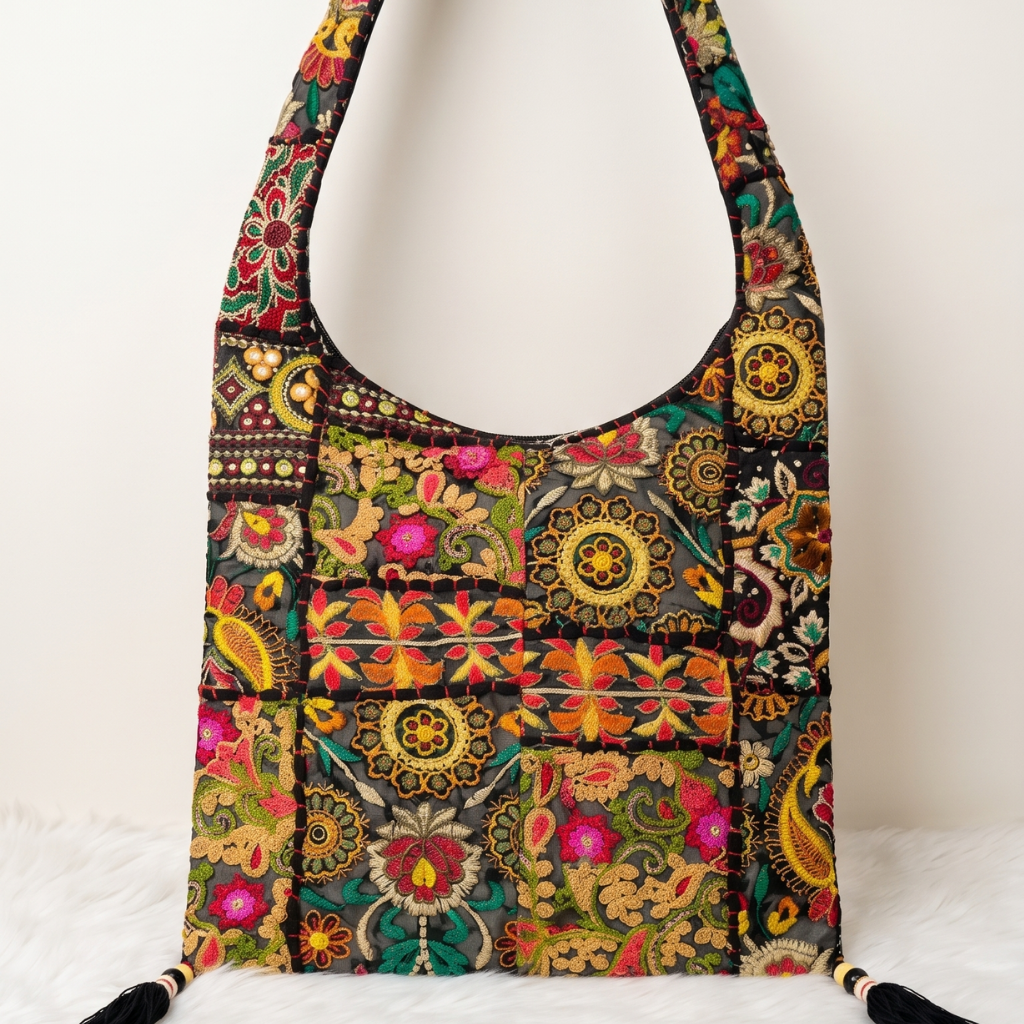 Fusion Flair Embroidered Everyday Banjara Bag