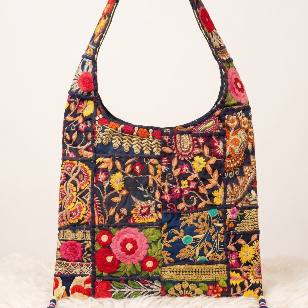 Fusion Flair Embroidered Everyday Banjara Bag