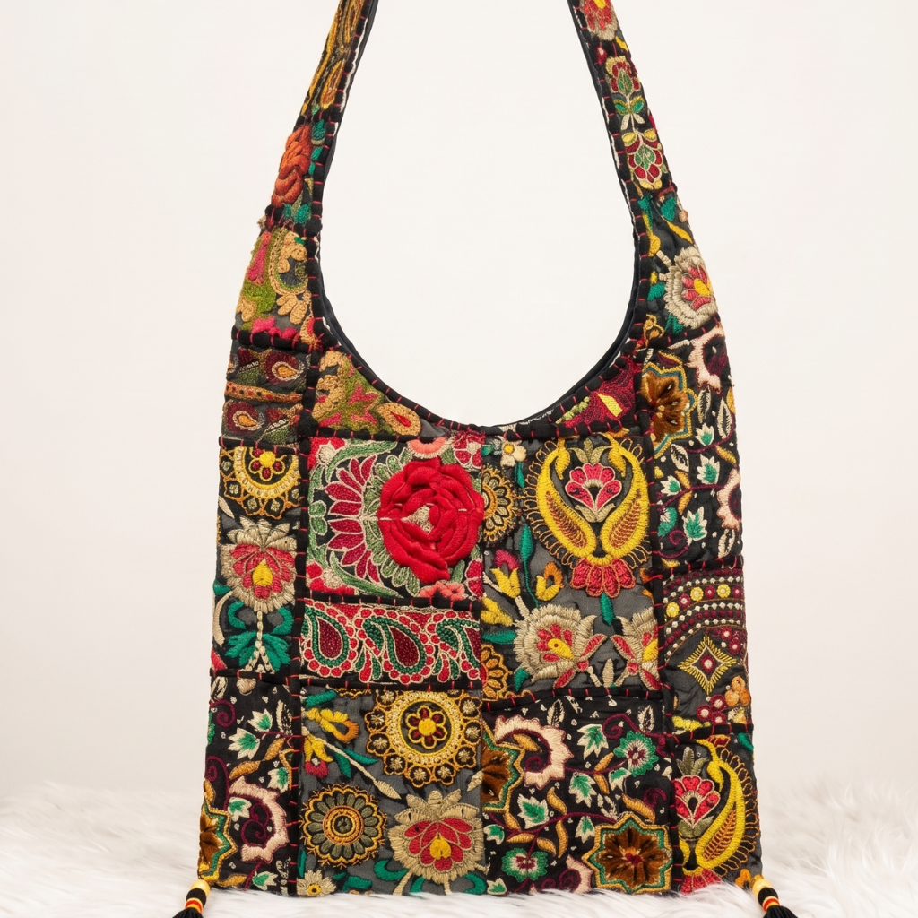 Fusion Flair Embroidered Everyday Banjara Bag