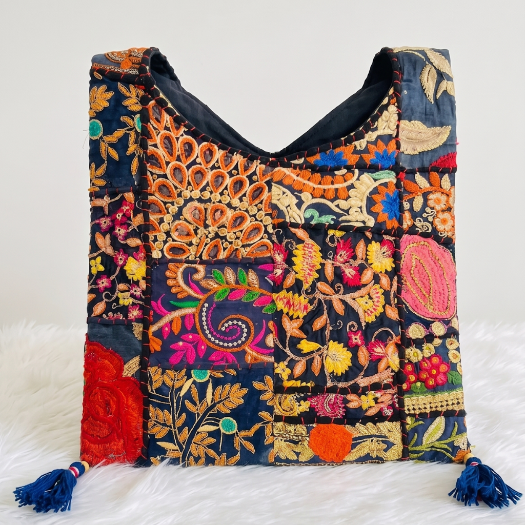 Fusion Flair Embroidered Everyday Banjara Bag