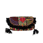 Multicolor Boho Embroidered Sling Purse for Women