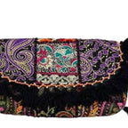 Multicolor Boho Embroidered Sling Purse for Women