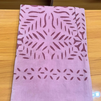 Beautifully Detailed Applique Single Bedsheet