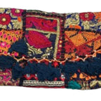 Multicolor Boho Embroidered Sling Purse for Women