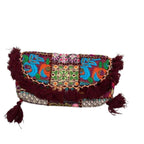 Multicolor Boho Embroidered Sling Purse for Women