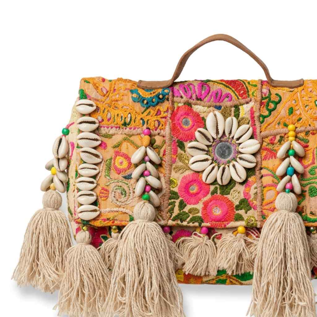 Gypsy Style Embroidered Banjara Bag