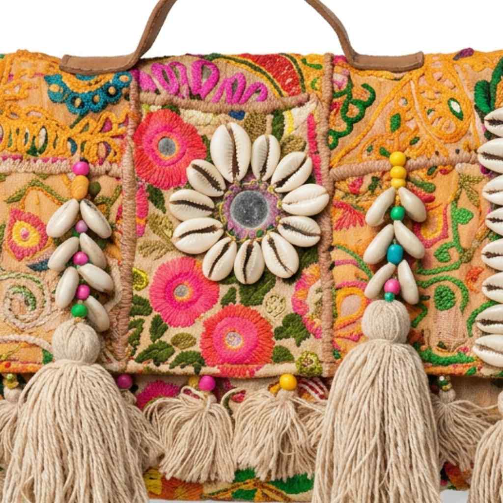 Gypsy Style Embroidered Banjara Bag