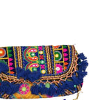 Multicolor Boho Embroidered Sling Purse for Women