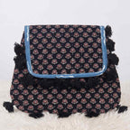 Indie Craft  Printed Ajrakh Sling Bag