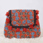 Indie Craft  Printed Ajrakh Sling Bag