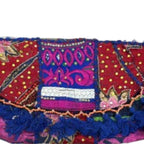 Boho Embroidered Sling Purse for Women