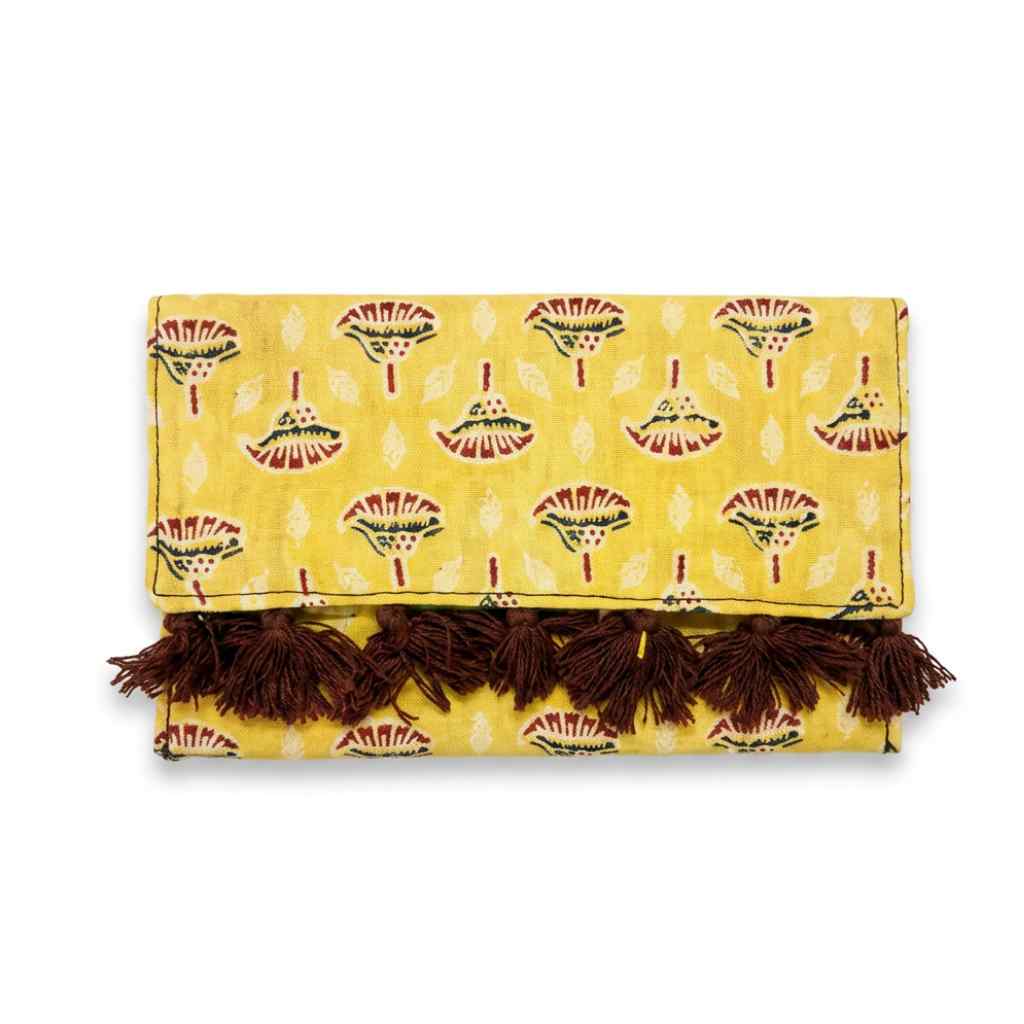 Ajrakh Print Wallet Purse