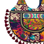 Wanderlust Tassel Embroidered  Tote Bag