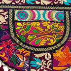 Wanderlust Tassel Embroidered  Tote Bag