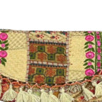 Boho Embroidered Sling Purse for Women